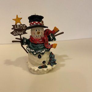 The San Francisco Music Box Company Musical Snowman